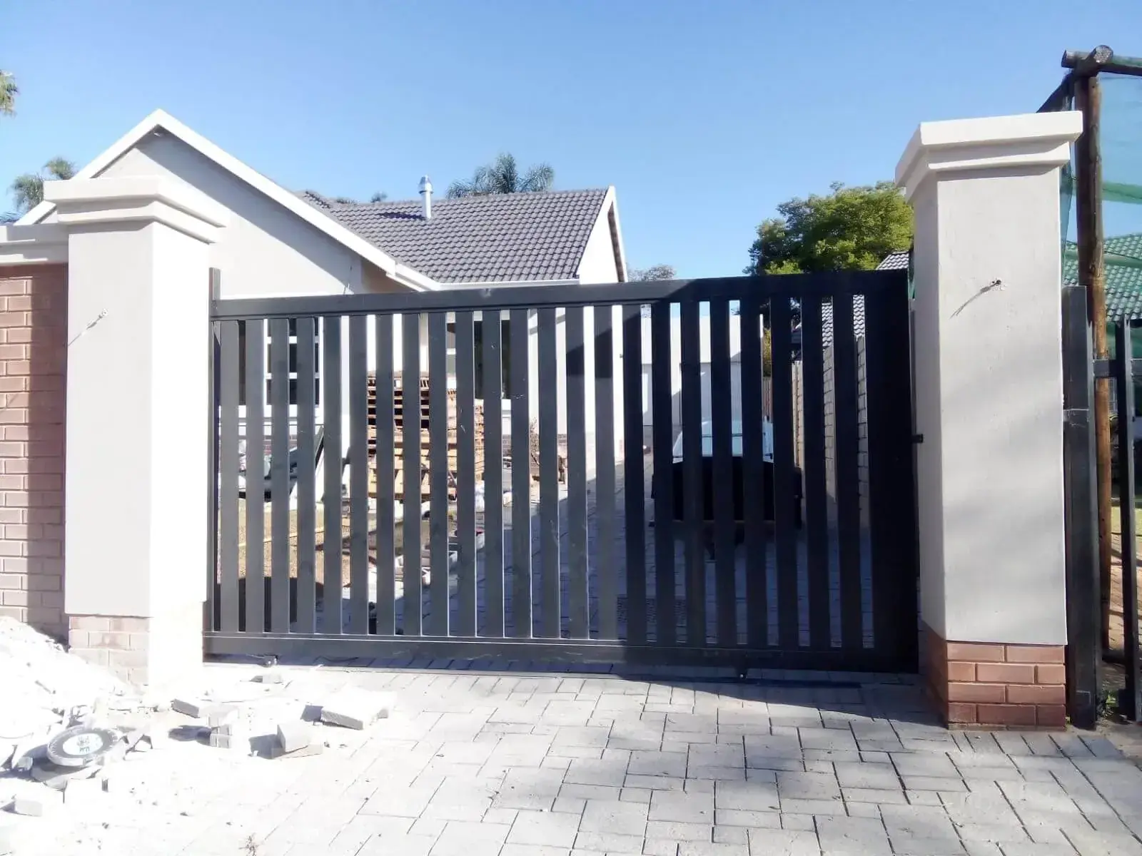 Aluminium Sliding Gate for driveway