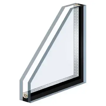 Laminated safety glass double glazing